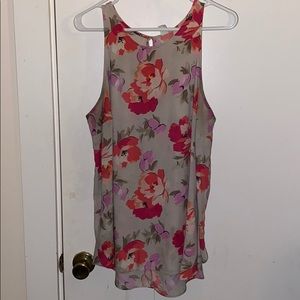 Old Navy Floral Sleeveless Tank Top